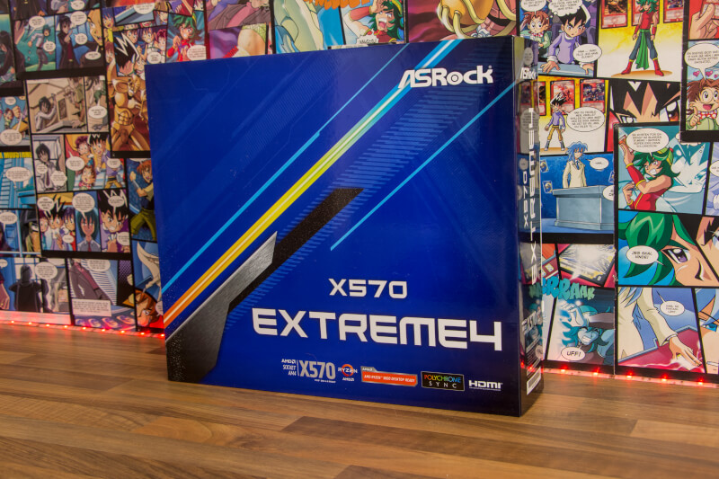ASRock X570 Extreme4 Bundkort AMD forside X570 AMD AM4 socket DDR4 RAM ATX